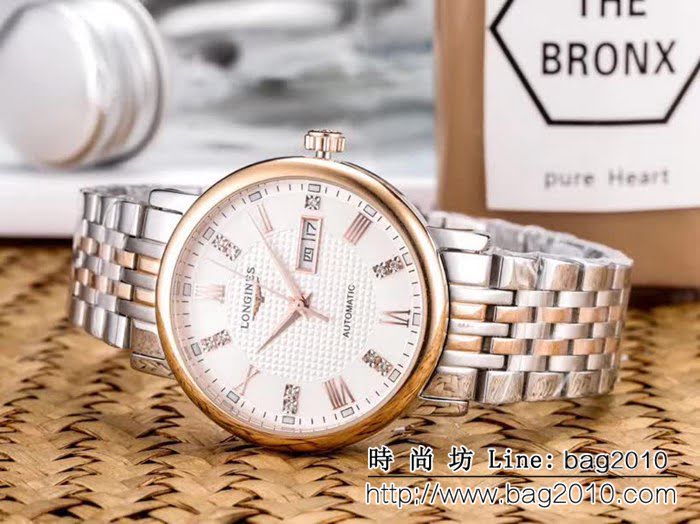 LONGINES浪琴 經典大三針 全自動機械 精品男士腕表 WSS2303